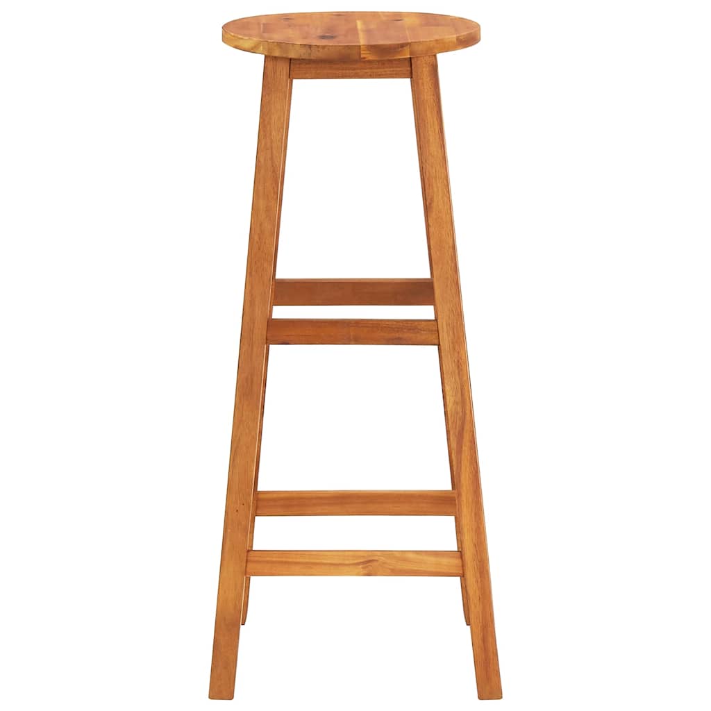 Barhocker 8 Stk. Massivholz Akazie