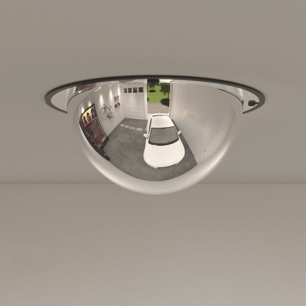 Voll gewölbter Verkehrsspiegel Ø40 cm Acryl