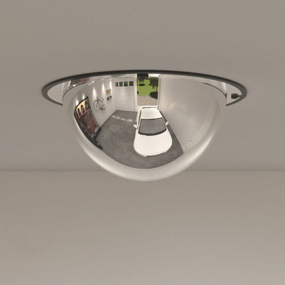 Voll gewölbter Verkehrsspiegel Ø30 cm Acryl