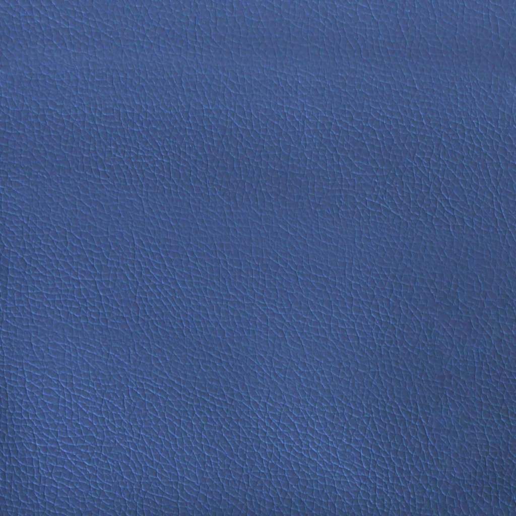 Gaming-Stuhl mit Massage & Fußstütze Schwarz & Blau Kunstleder