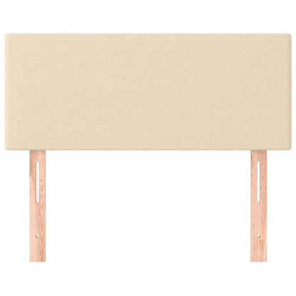 Kopfteil Creme 80x5x78/88 cm Stoff