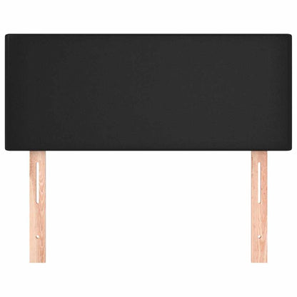 Kopfteil Schwarz 80x5x78/88 cm Kunstleder