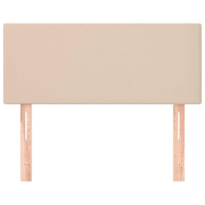 Kopfteil Cappuccino-Braun 90x5x78/88 cm Kunstleder