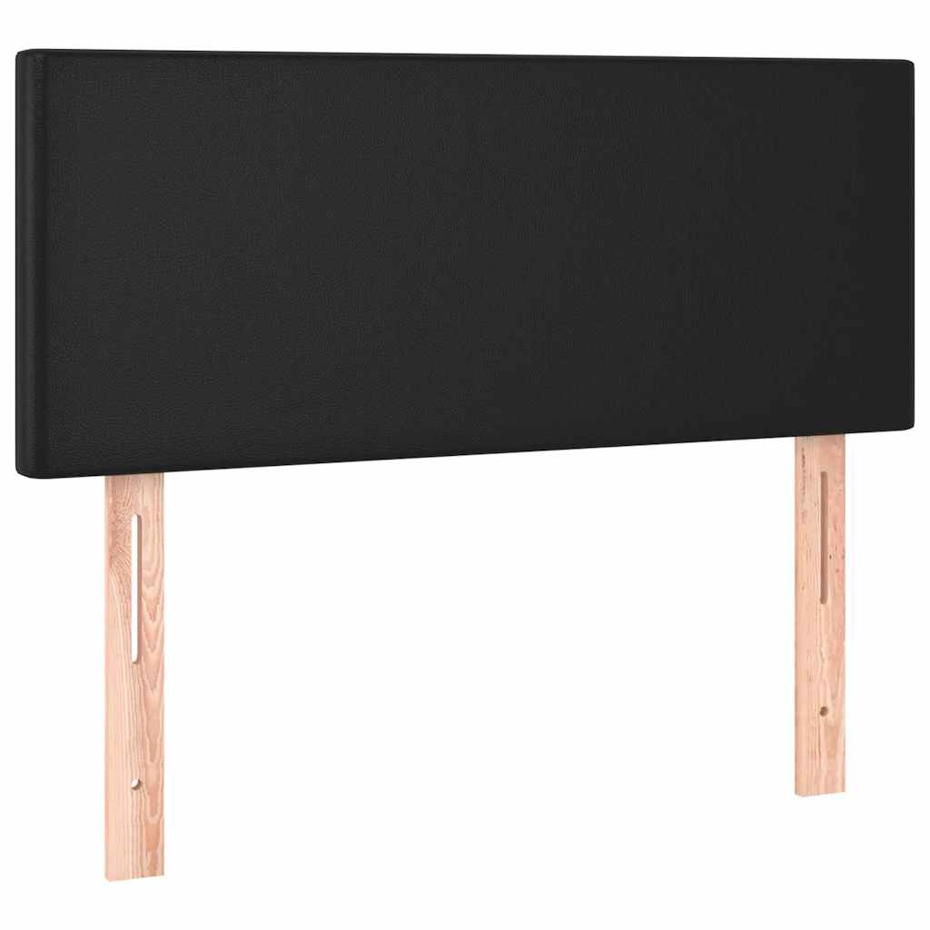 Kopfteil Schwarz 100x5x78/88 cm Kunstleder