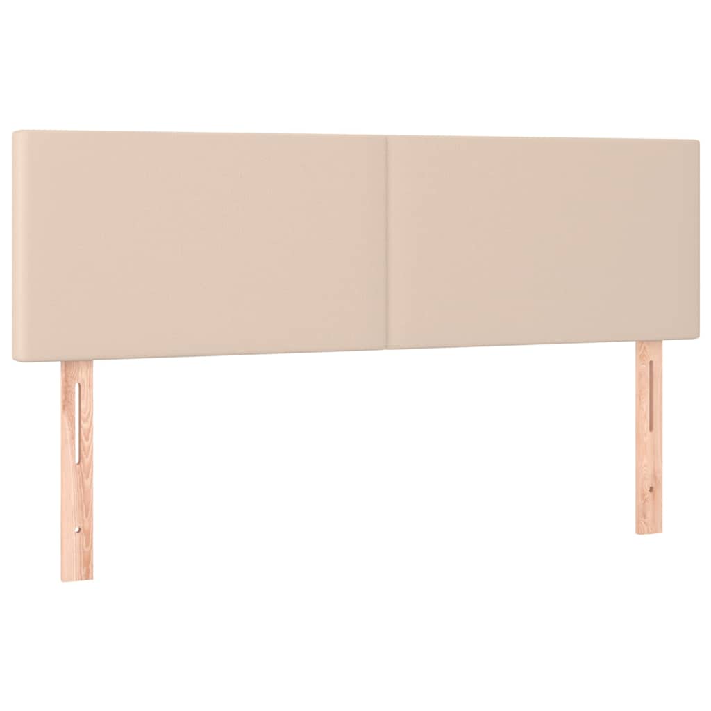 Kopfteile Cappuccino-Braun 144x5x78/88 cm Kunstleder