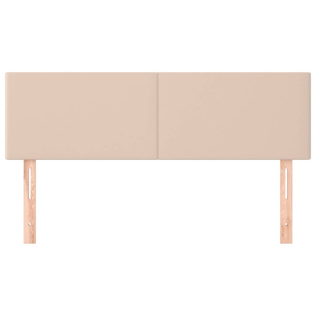 Kopfteile Cappuccino-Braun 144x5x78/88 cm Kunstleder