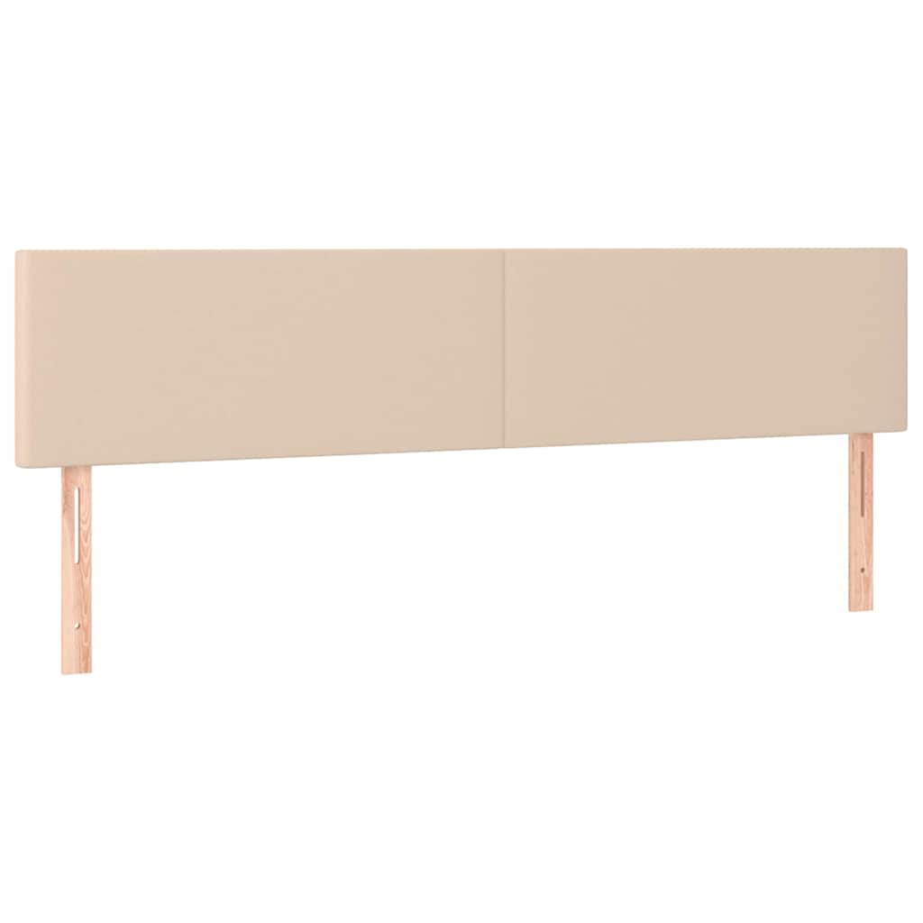 Kopfteile Cappuccino-Braun 160x5x78/88 cm Kunstleder