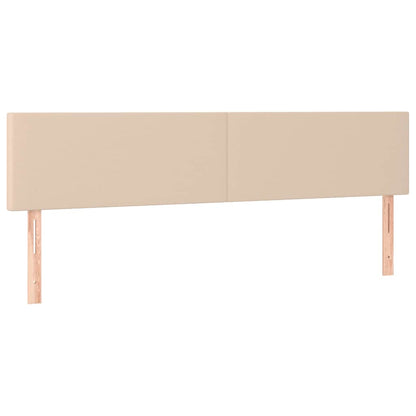 Kopfteile Cappuccino-Braun 160x5x78/88 cm Kunstleder