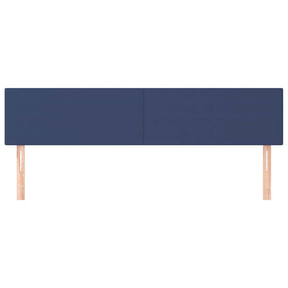 Kopfteile Blau 180x5x78/88 cm Stoff