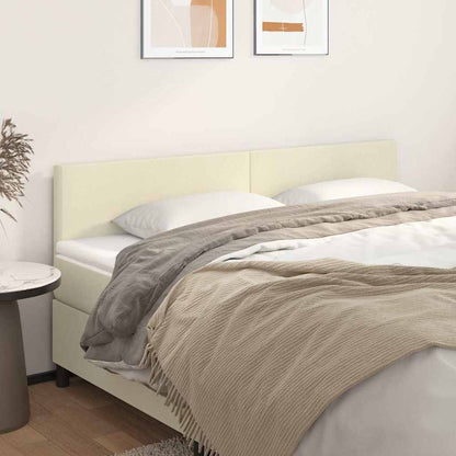Kopfteile Creme 180x5x78/88 cm Kunstleder