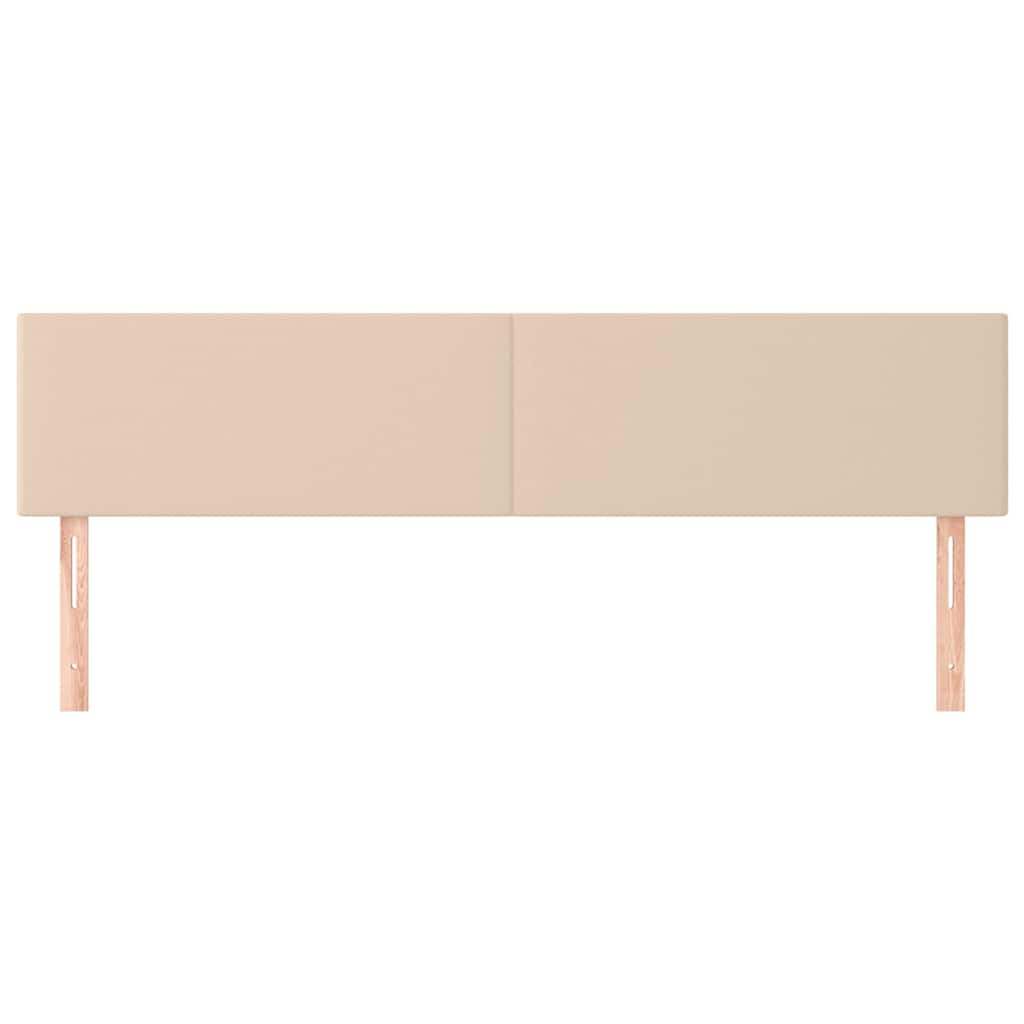Kopfteile Cappuccino-Braun 180x5x78/88 cm Kunstleder