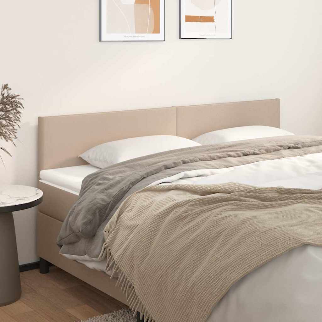 Kopfteile Cappuccino-Braun 180x5x78/88 cm Kunstleder