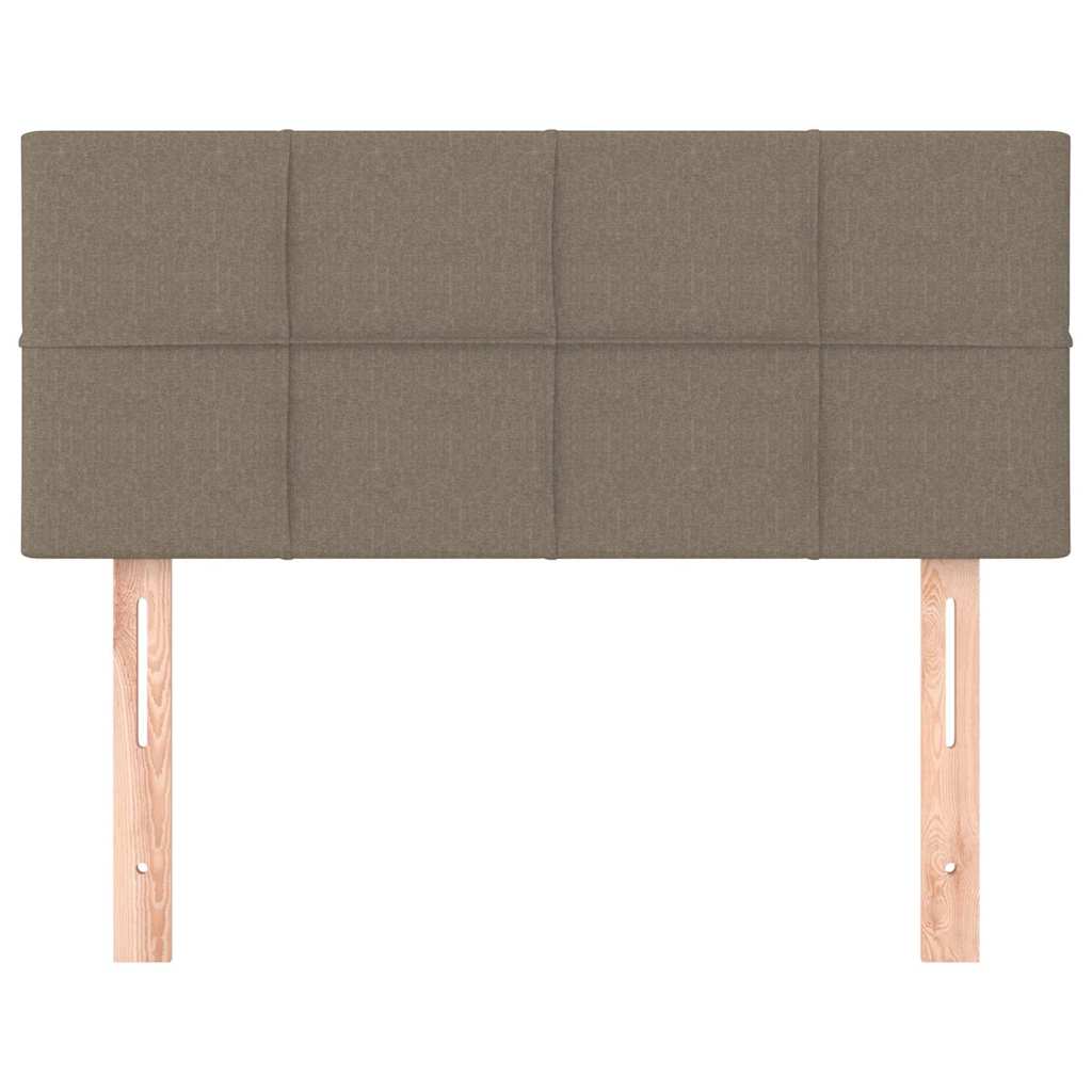 Kopfteil Taupe 90x5x78/88 cm Stoff