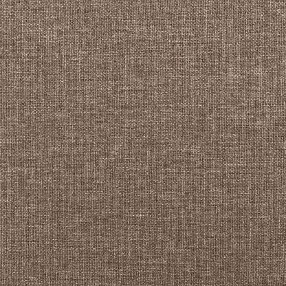 Kopfteile Taupe 160x5x78/88 cm Stoff