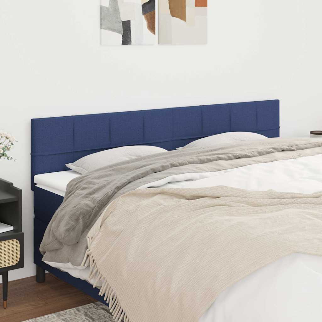 Kopfteile Blau 180x5x78/88 cm Stoff