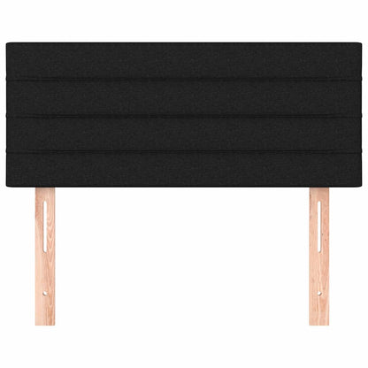 Kopfteil Schwarz 80x5x78/88 cm Stoff