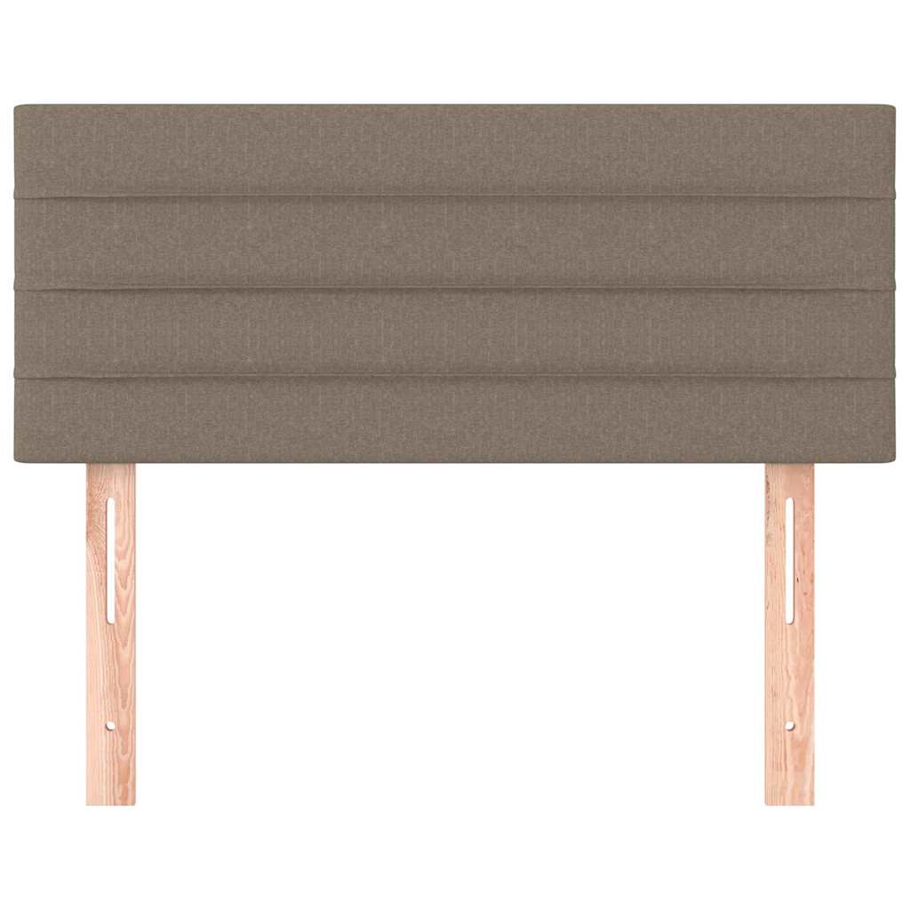 Kopfteil Taupe 80x5x78/88 cm Stoff