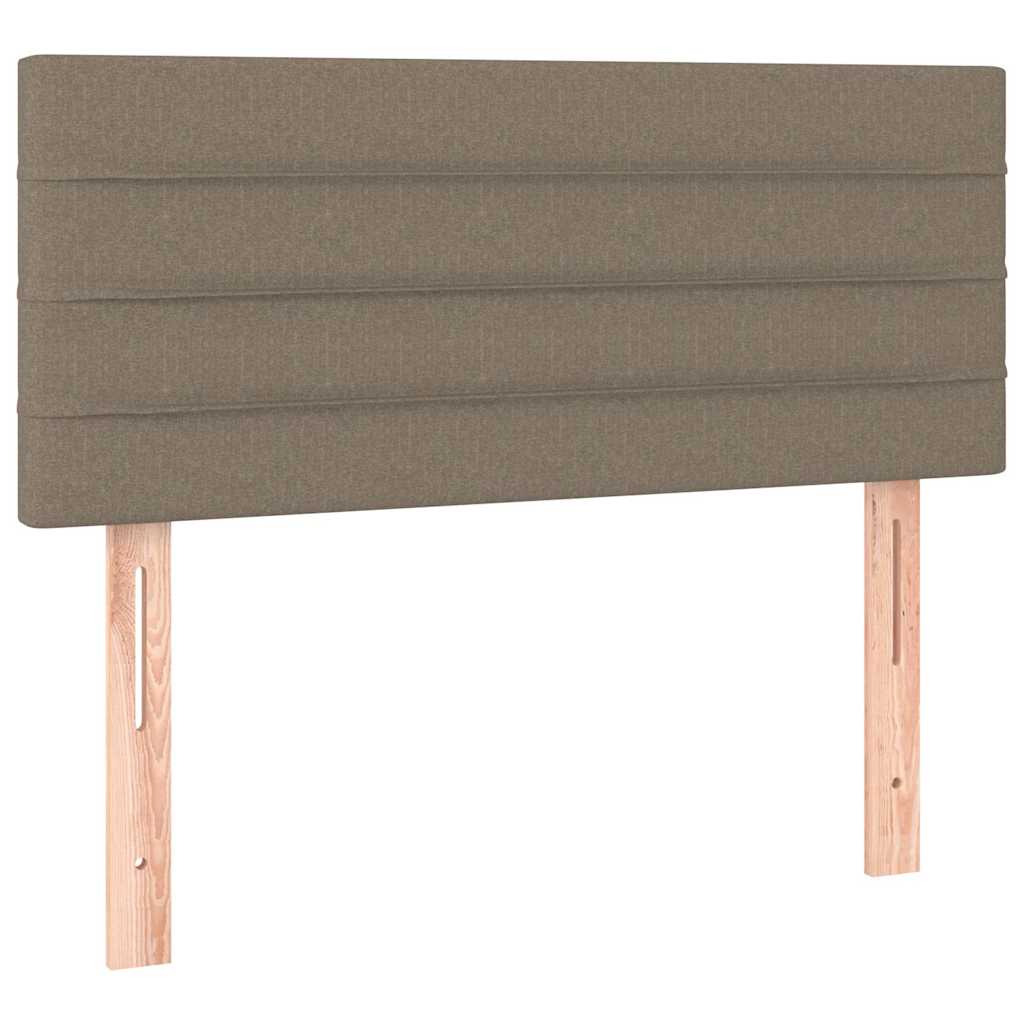 Kopfteil Taupe 90x5x78/88 cm Stoff