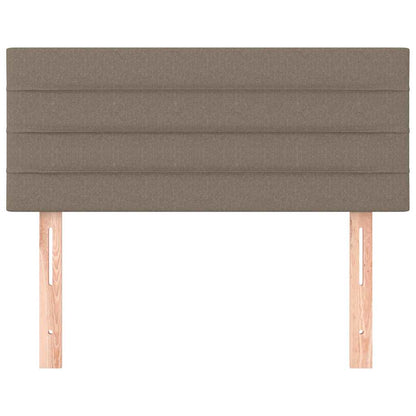Kopfteil Taupe 100x5x78/88 cm Stoff