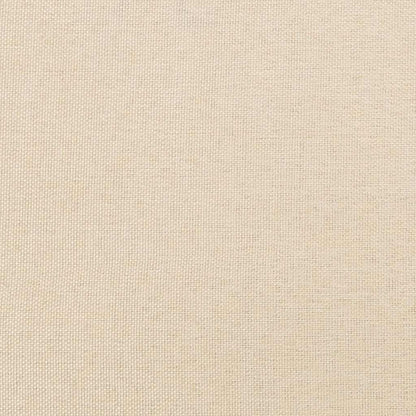 Kopfteile Creme 144x5x78/88 cm Stoff