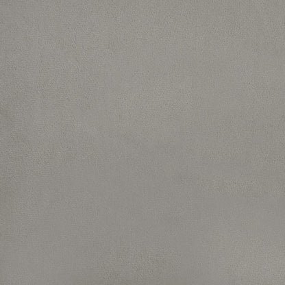 Kopfteile Hellgrau 144x5x78/88 cm Samt