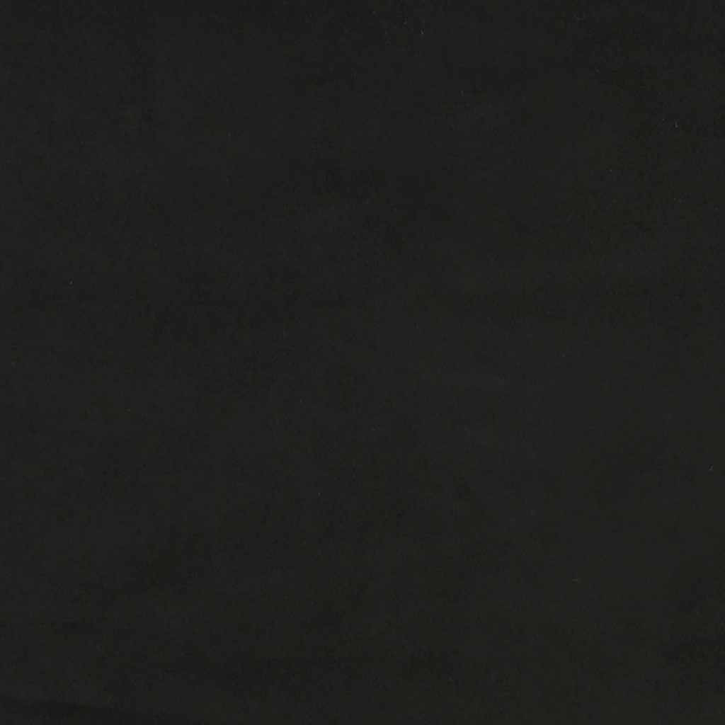 Kopfteile Schwarz 144x5x78/88 cm Samt