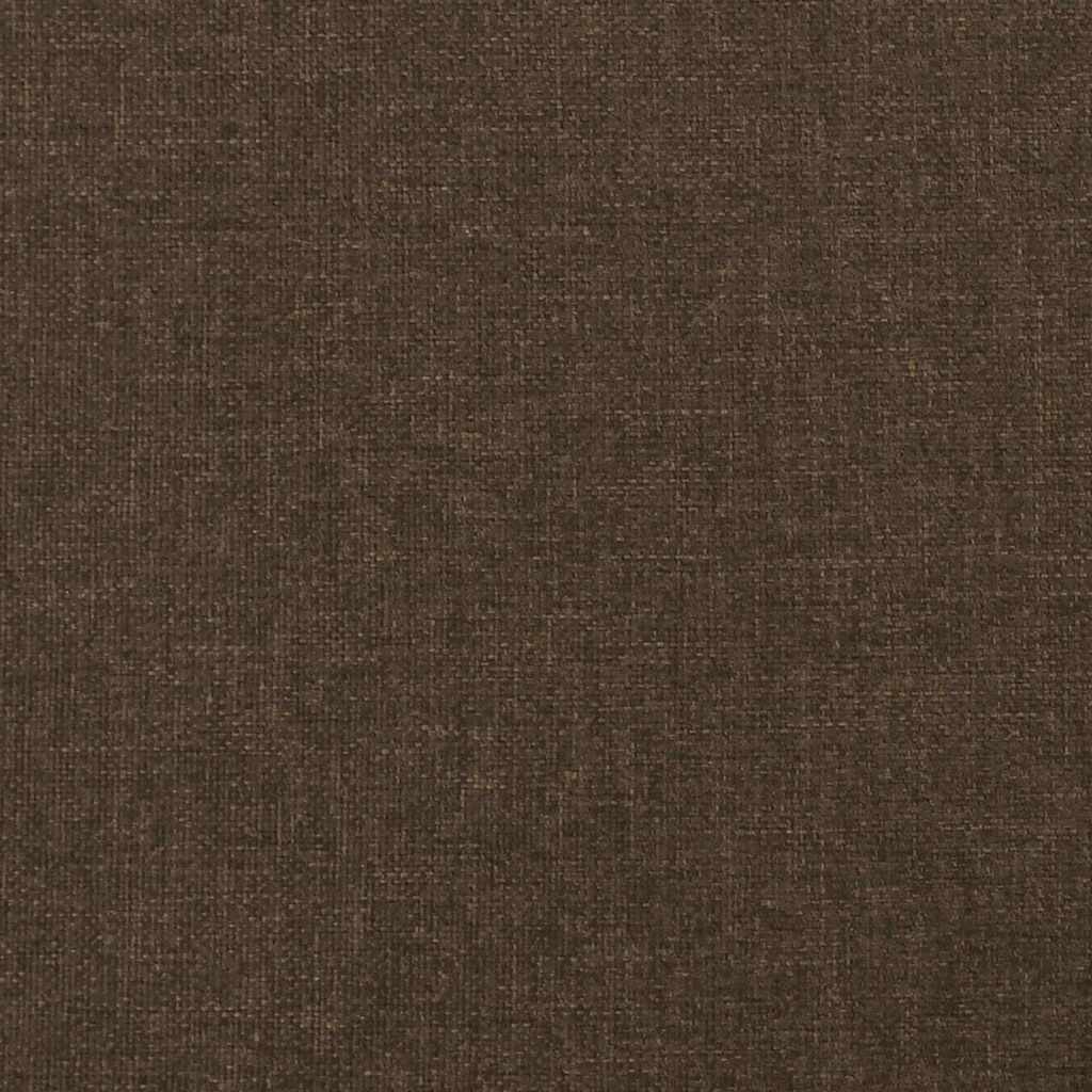 Kopfteil Dunkelbraun 90x5x78/88 cm Stoff