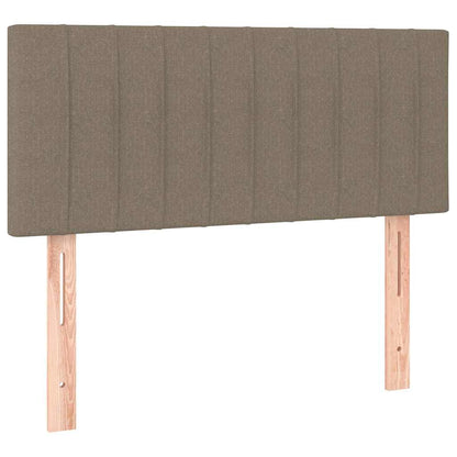 Kopfteil Taupe 90x5x78/88 cm Stoff
