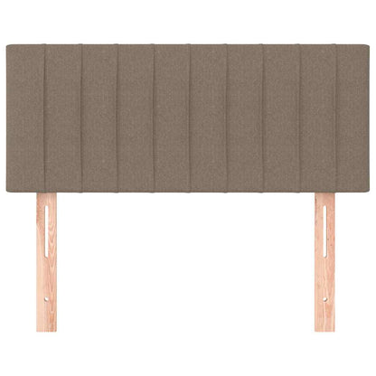 Kopfteil Taupe 90x5x78/88 cm Stoff
