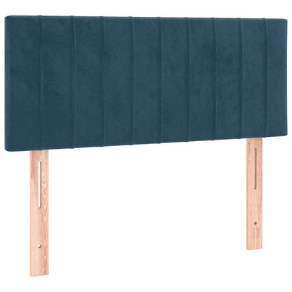 Kopfteil Dunkelblau 90x5x78/88 cm Samt
