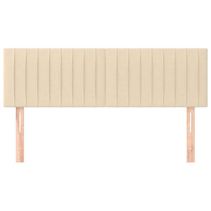 Kopfteile Creme 144x5x78/88 cm Stoff