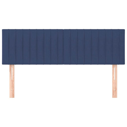 Kopfteile Blau 144x5x78/88 cm Stoff
