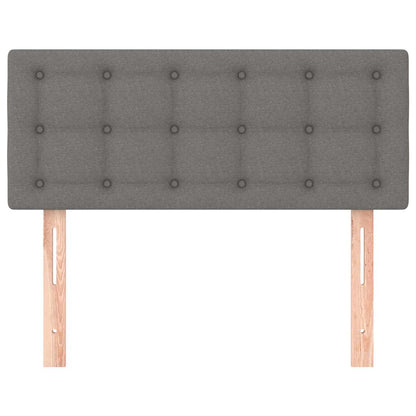 Kopfteil Dunkelgrau 80x5x78/88 cm Stoff