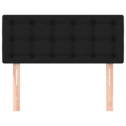 Kopfteil Schwarz 80x5x78/88 cm Stoff