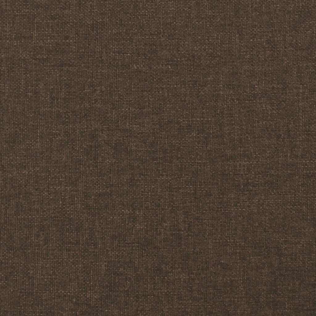 Kopfteil Dunkelbraun 80x5x78/88 cm Stoff