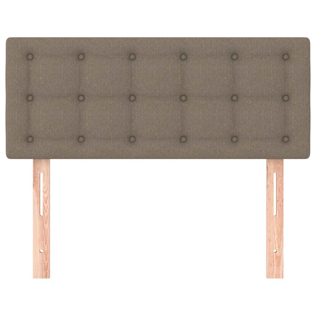 Kopfteil Taupe 80x5x78/88 cm Stoff