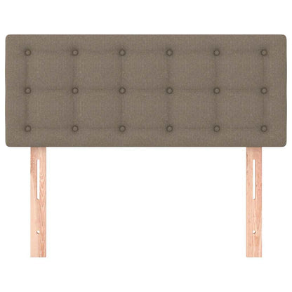Kopfteil Taupe 80x5x78/88 cm Stoff