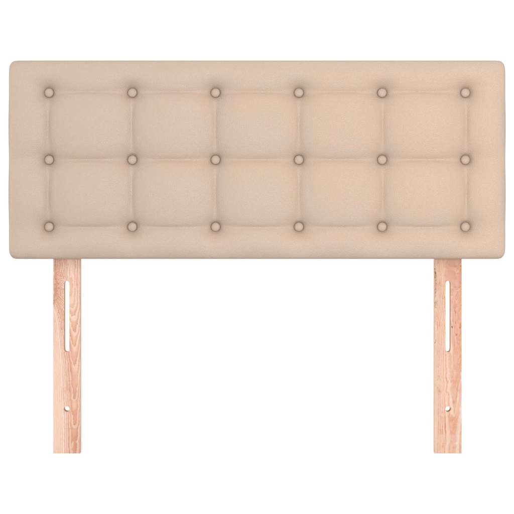 Kopfteil Cappuccino-Braun 80x5x78/88 cm Kunstleder
