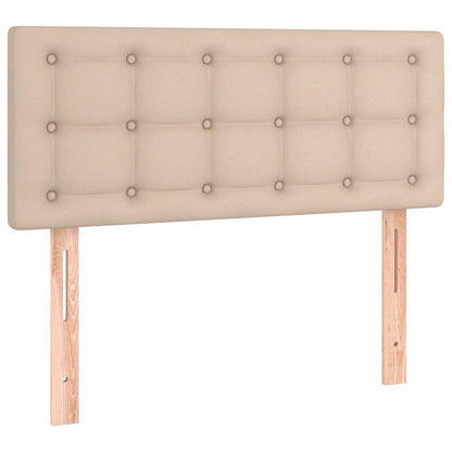 Kopfteil Cappuccino-Braun 90x5x78/88 cm Kunstleder