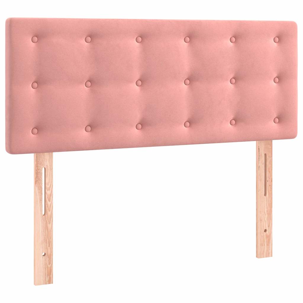 Kopfteil Rosa 90x5x78/88 cm Samt