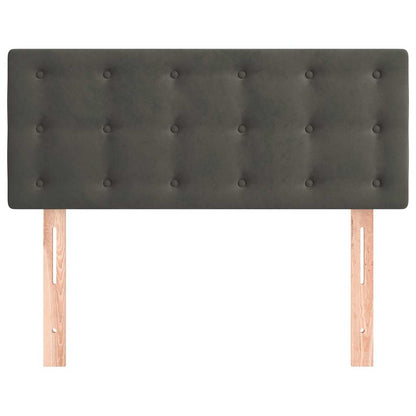 Kopfteil Dunkelgrau 100x5x78/88 cm Samt