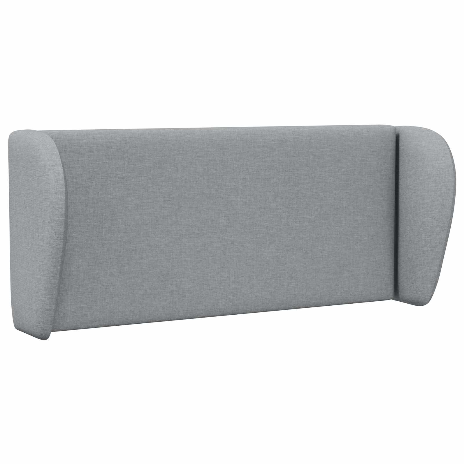Kopfteil Ohr Hellgrau 40 x 23 x 6 cm Stoff