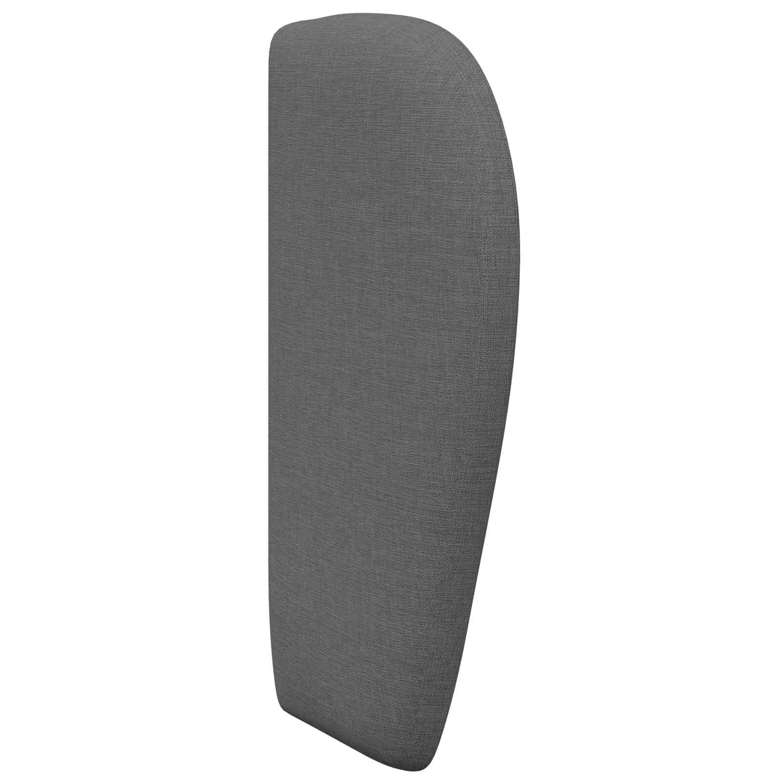 Kopfteil Ohr Dunkelgrau 40 x 23 x 6 cm Stoff