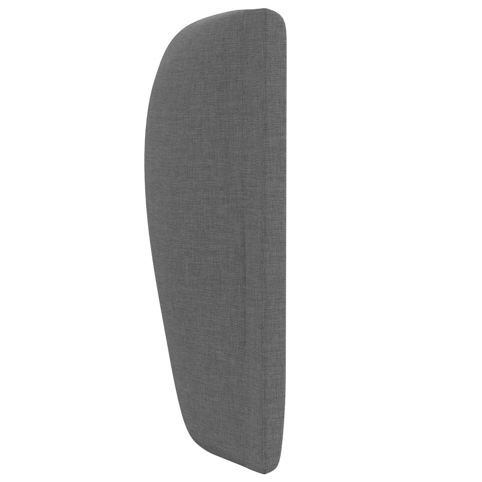 Kopfteil Ohr Dunkelgrau 40 x 23 x 6 cm Stoff