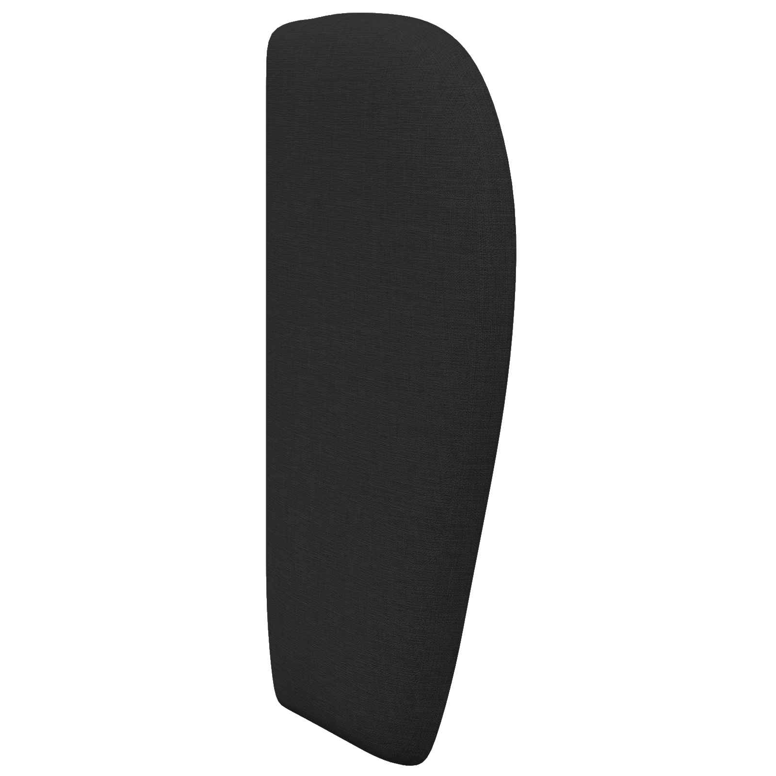 Kopfteil Ohr Schwarz 40 x 23 x 6 cm Stoff