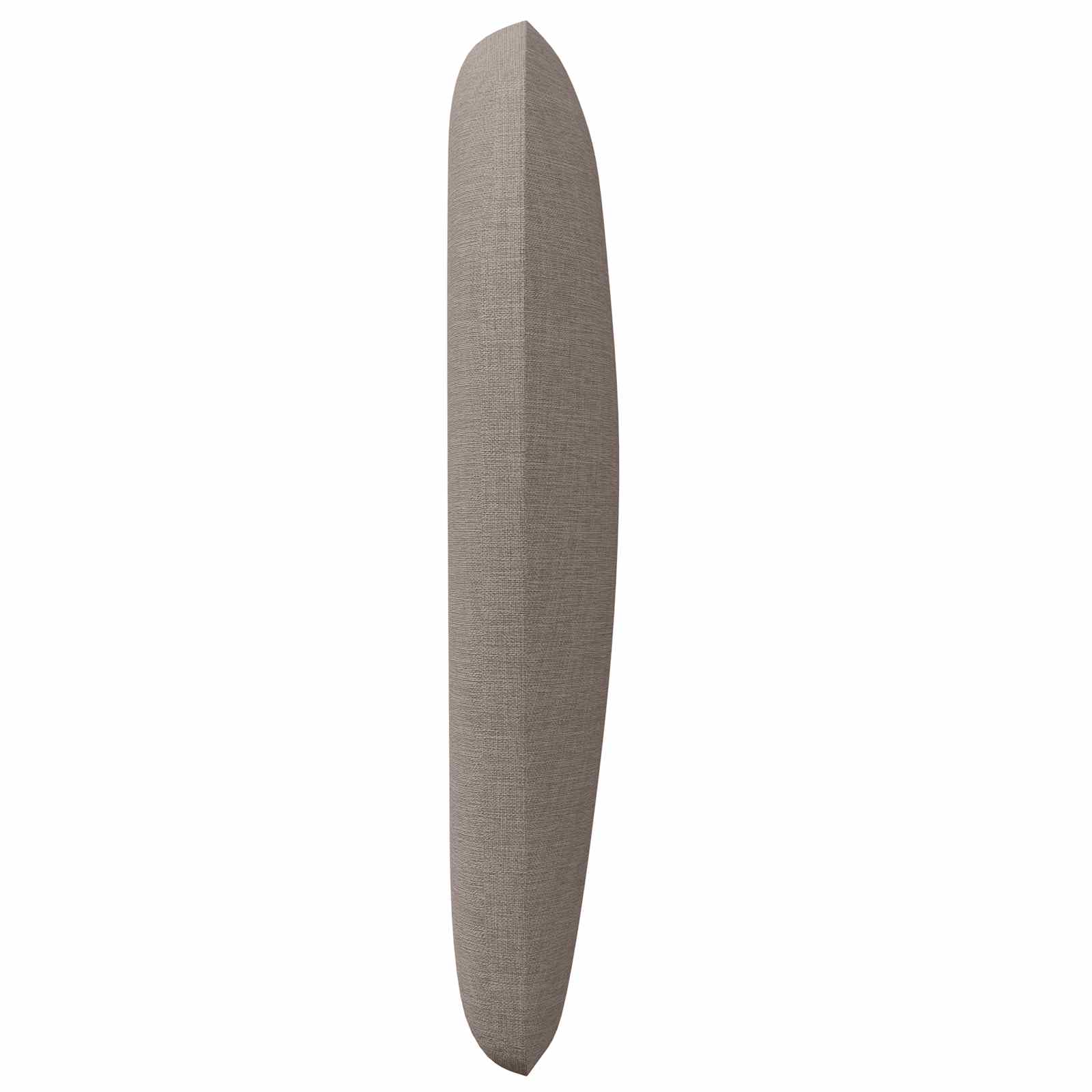 Kopfteil Ohr Taupe 40 x 23 x 6 cm Stoff