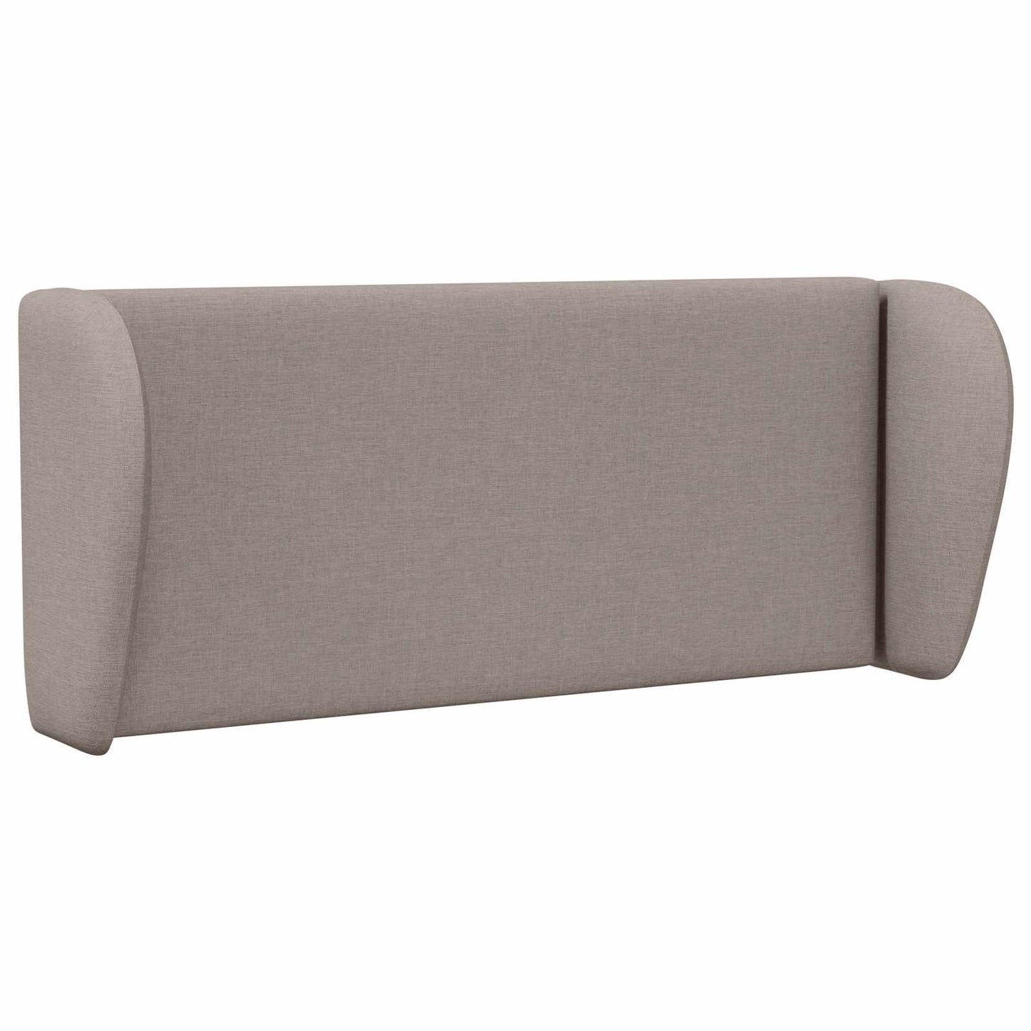 Kopfteil Ohr Taupe 40 x 23 x 6 cm Stoff