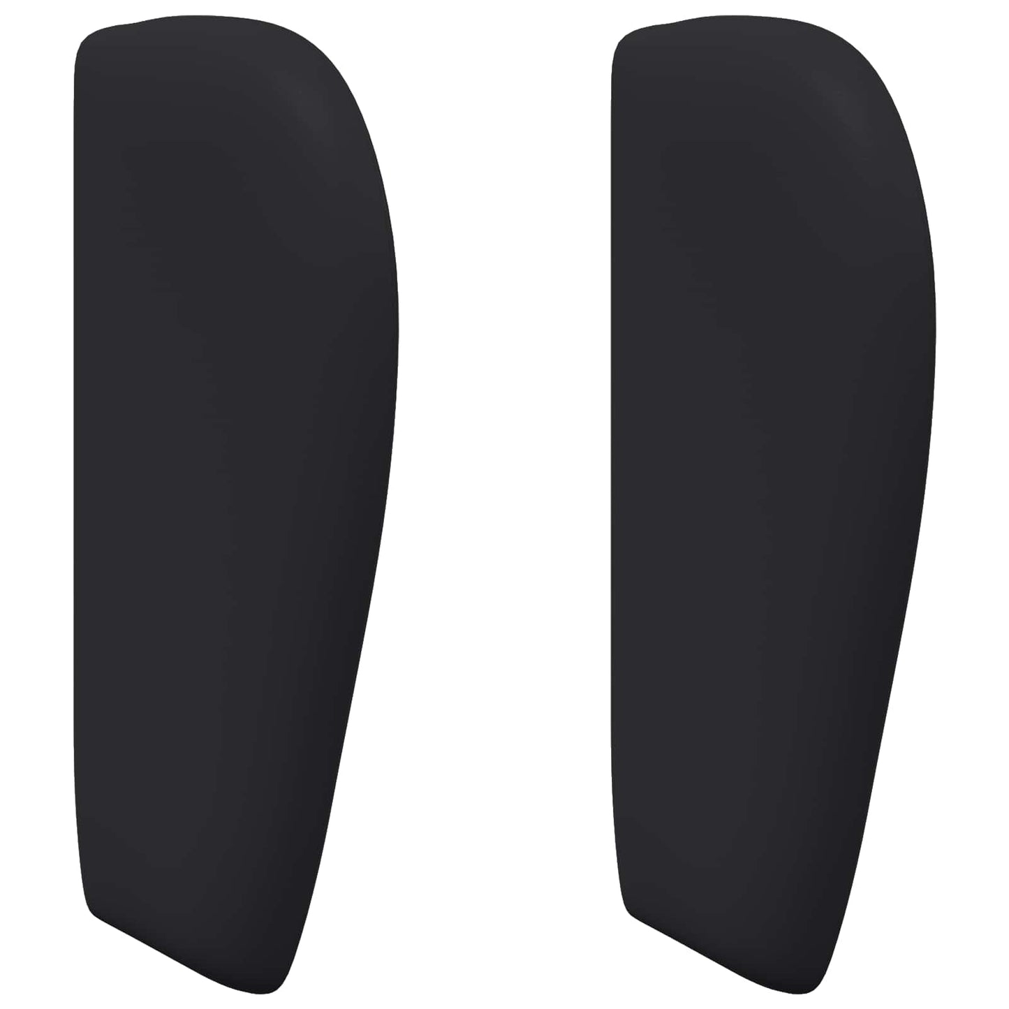 Kopfteil Ohr Schwarz 40 x 23 x 6 cm PVC