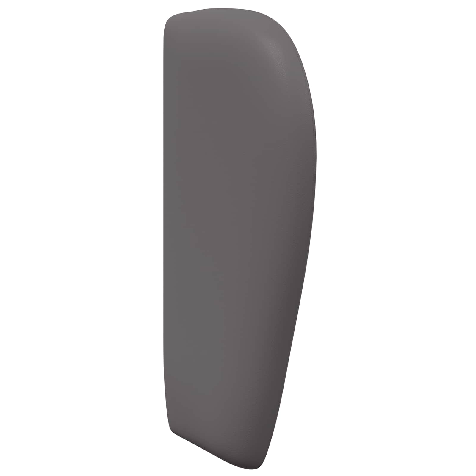 Kopfteil Ohr Dunkelgrau 40 x 23 x 6 cm PVC