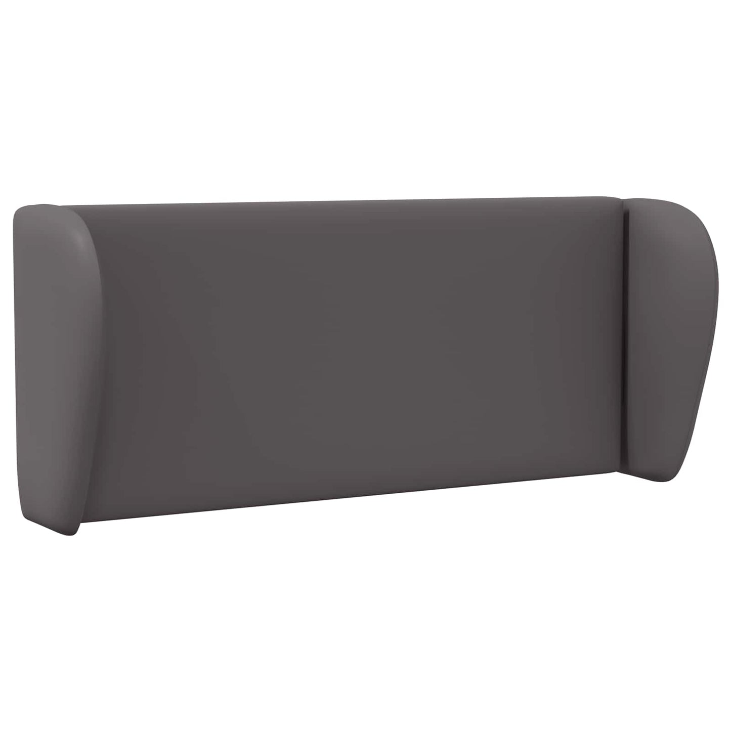 Kopfteil Ohr Dunkelgrau 40 x 23 x 6 cm PVC